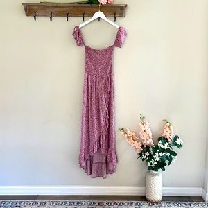 Purple floral dress by Altar’d State, size S